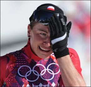 Польcкая лижниця Юстина Ковальчик виграла олімпійську гонку зі зламаною ногою