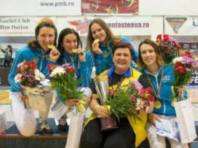 Украинские рапиристки выиграли Кубок Европы по фехтованию