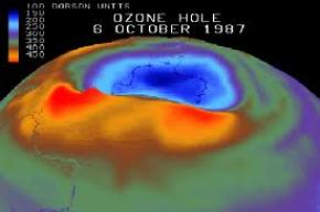 Озонова діра над Антарктидою досягла величезних розмірів