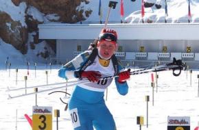 Українська біатлоністка Анастасія Меркушина здобула срібло у спринтерській гонці