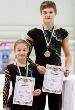 13-летняя фигуристка Рената Оганесян стала самой юной чемпионкой Украины