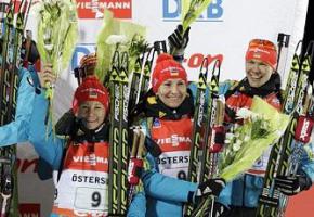 Україна завоювала бронзу в естафеті на етапі Кубка світу з біатлону
