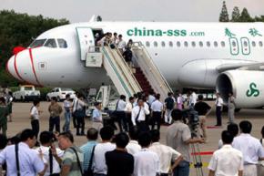 Китайская авиакомпания собралась ввести в самолетах стоячие места