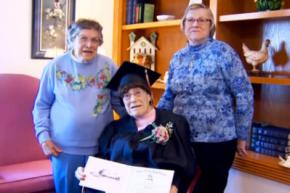 103-летняя американка получила диплом средней школы