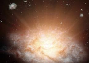 Астрофізики виявили найяскравішу галактику у Всесвіті