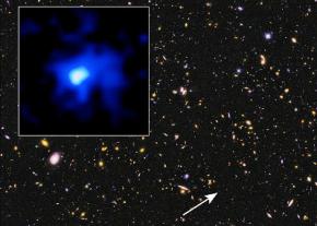 Ученые открыли самую далекую галактику EGS-zs8-1, она во много раз ярче Млечного Пути