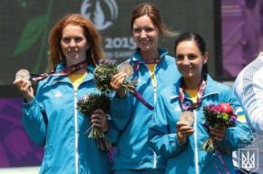 Украинские лучницы добыли бронзовые медали на Евроиграх в Баку