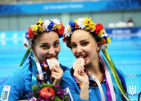 Украинские синхронистки Нарежная и Яхно завоевали бронзу на Европейских Играх в Баку