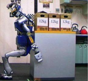 Японцы презентовали человекоподобного робота-грузчика HRP-2