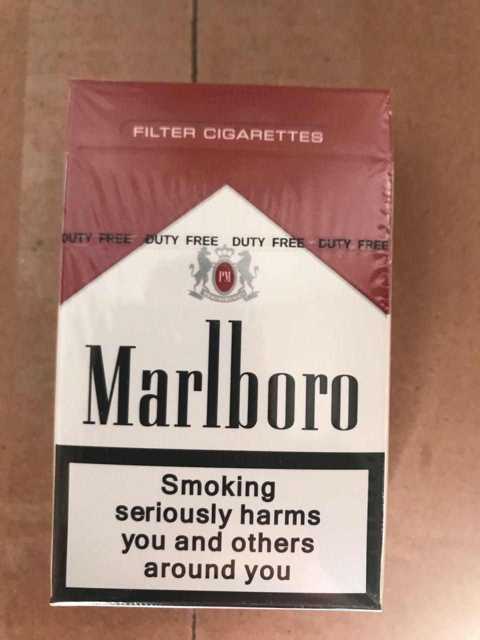 Сигареты Мальборо красные