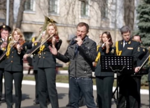 Олег Скрипка презентовал новый марш украинской армии