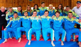 Украинские каратисты завоевали шесть медалей на чемпионате Европы