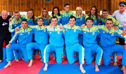 Украинские каратисты завоевали шесть медалей на чемпионате Европы
